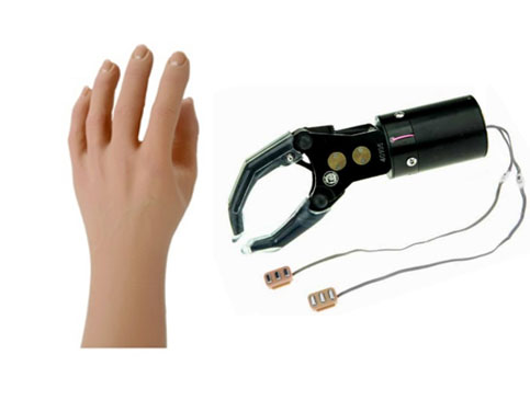 Benatural myoelectric handwrist rotation